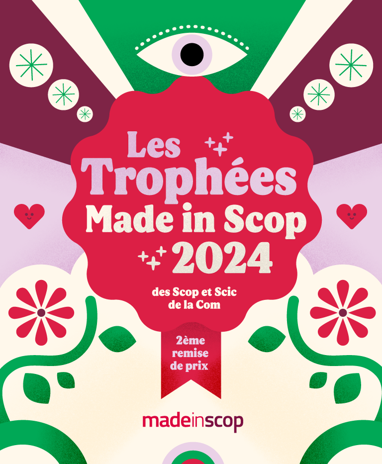 Les Trophées Made in Scop 2024, deuxième remise des prix des Scop et Scic de la communication