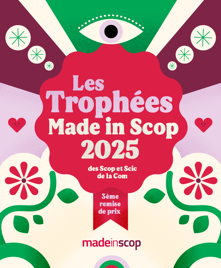Les Trophées Made in Scop 2025, troisième remise des prix des Scop et Scic de la communication