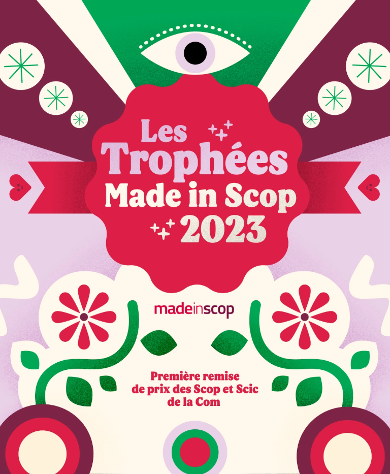 Les Trophées Made in Scop 2023, première remise des prix des Scop et Scic de la communication